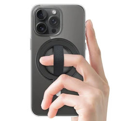 EWA MagOne Ultra Cell Phone Holder, Removable Magnetic Ring Mount Kickstand Ring for iPhone 15, 14, 13 Pro/Max/Plus