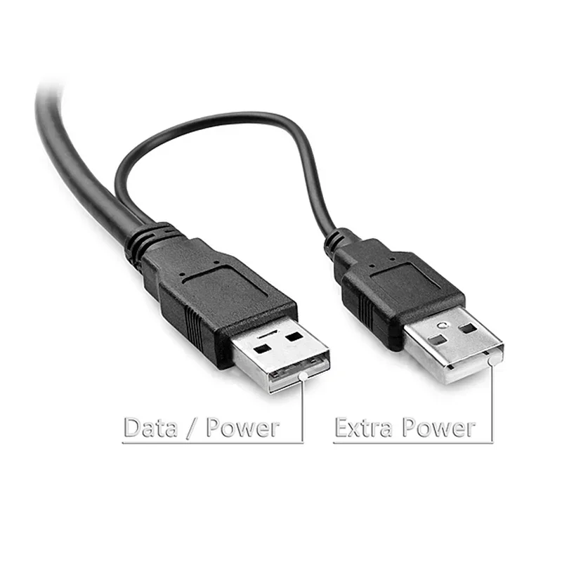Новый USB 2.0 Male + Mini 5-контактный штекерный хост OTG Data Power Y-разветвитель кабеля для мобильного жесткого диска HDD