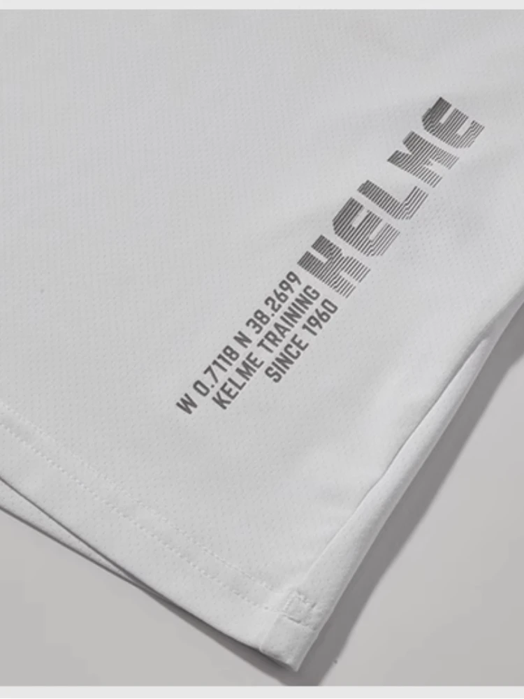 Kelme Men's Sports T-shirt Fitness Training Tops Outdoor Running Breathable Short-sleeved Football Quick-drying T-shirt - Image 5
