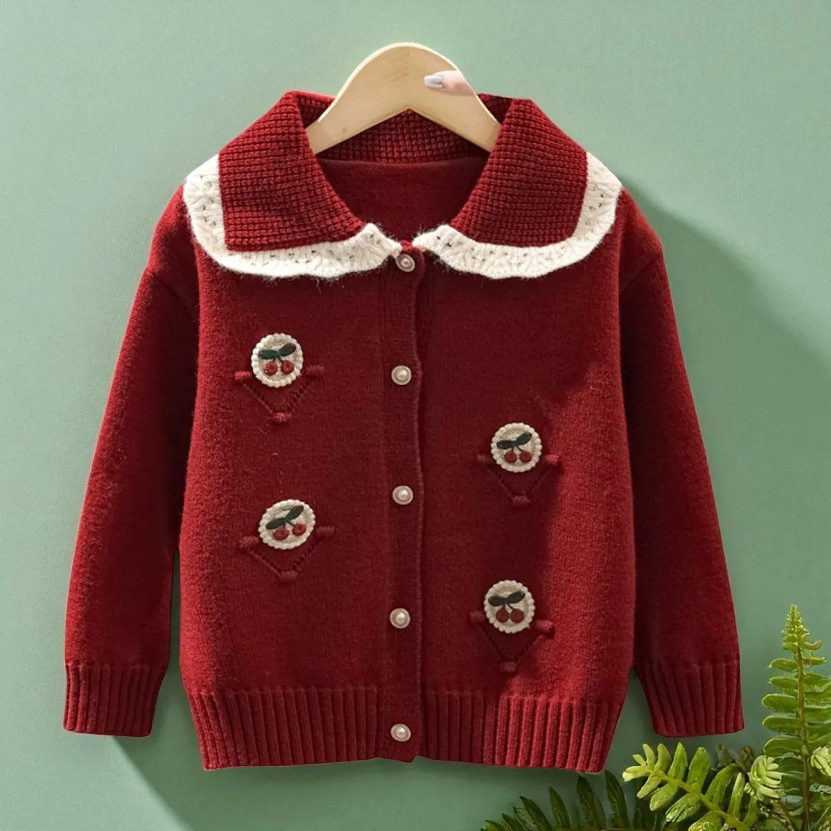 

Кардиган с цветочным принтом для маленьких девочек, свитера, детская верхняя одежда, пальто для девочек, детская одежда, топы для подростков, детские костюмы, школьная одежда 6, 8, 10 лет