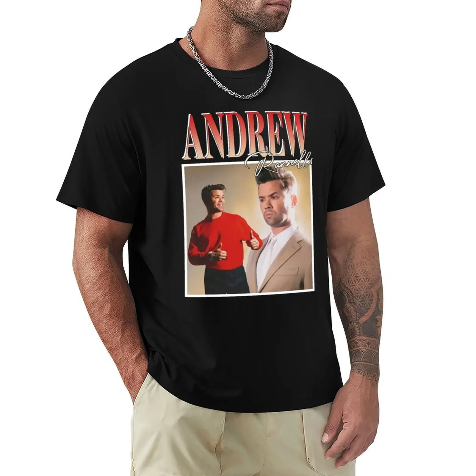 Andrew Rannells T-Shirt oversized cute clothes shirts graphic tee men