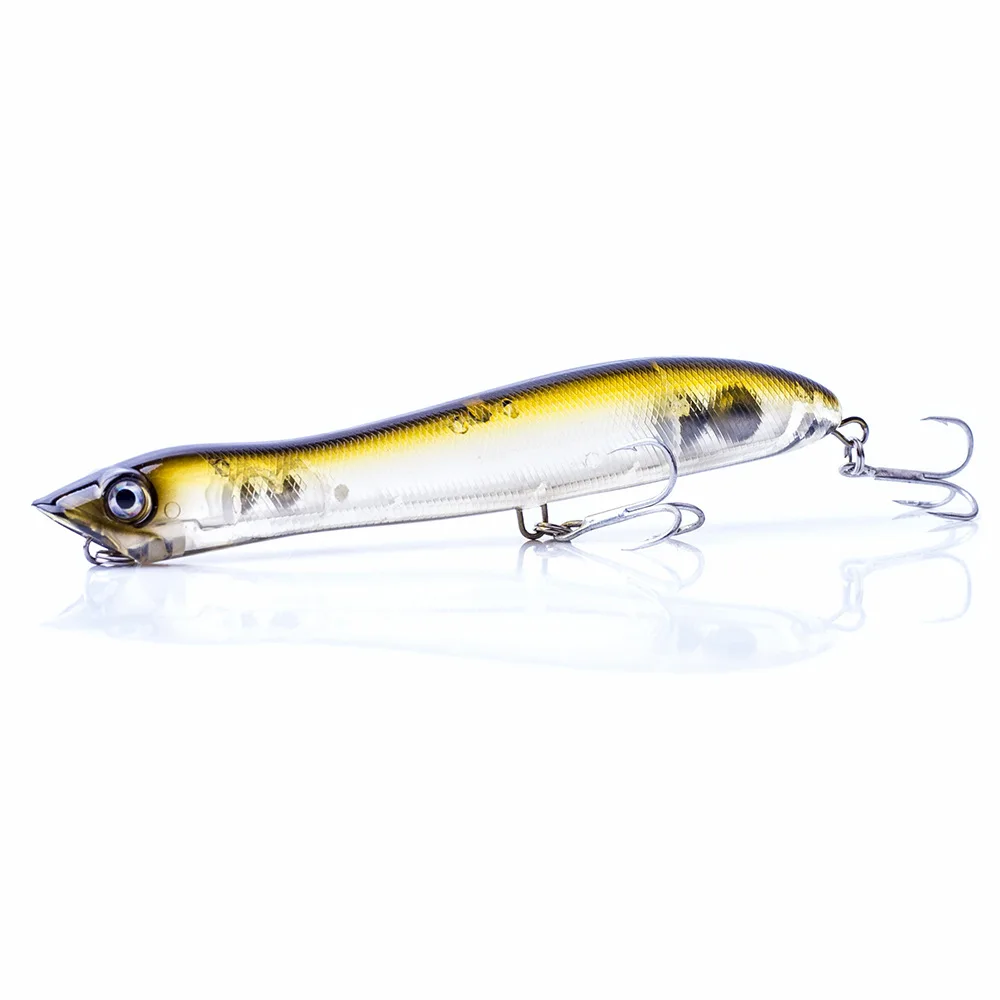 BILLINGS 1 Stück Schwimmender Popper Angelköder 12CM 17,8G Schwimmende Wobbler Künstlicher Harter Köder Patchinko Oberflächenköder – Detail 8