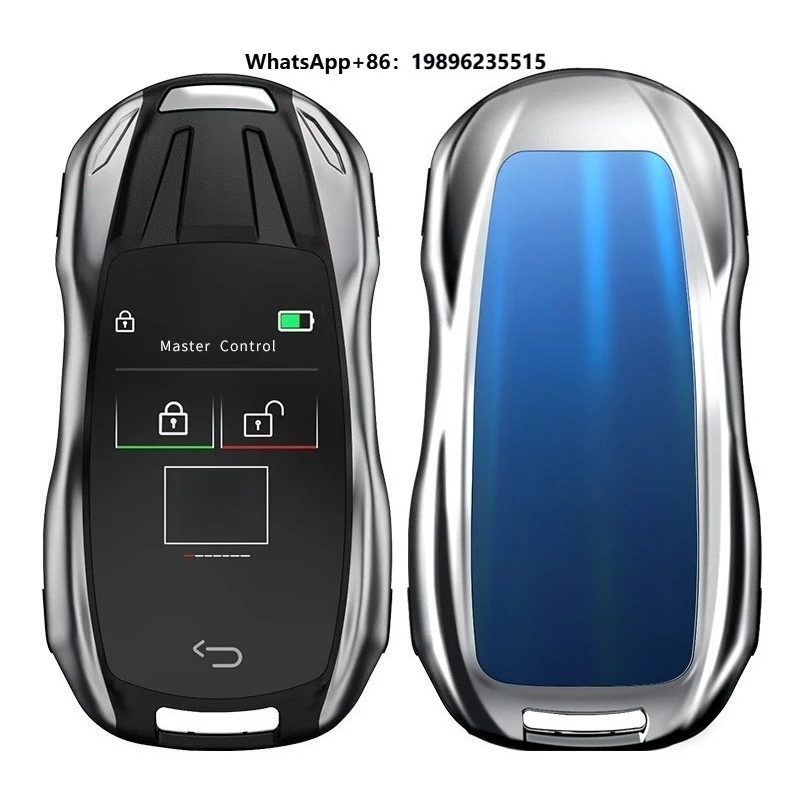 Universal Smart LCD Keyless Go One-Button Start Car Key