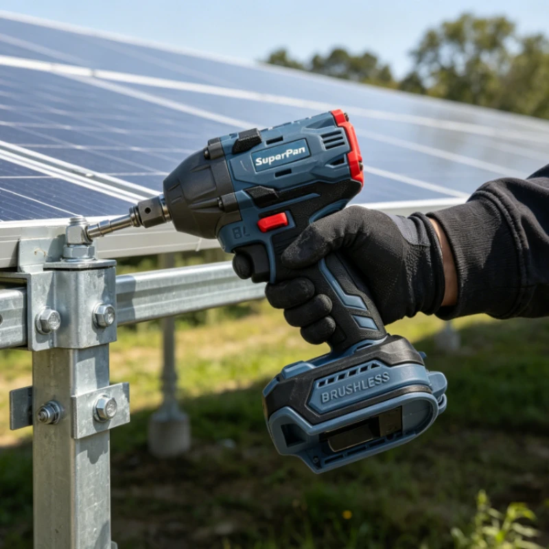 

Профессиональный бесщеточный ударный гайковерт SuperPan для строительства и затяжки болтов, без аккумулятора, для батарей Dewalt/Makita/Milwaukee