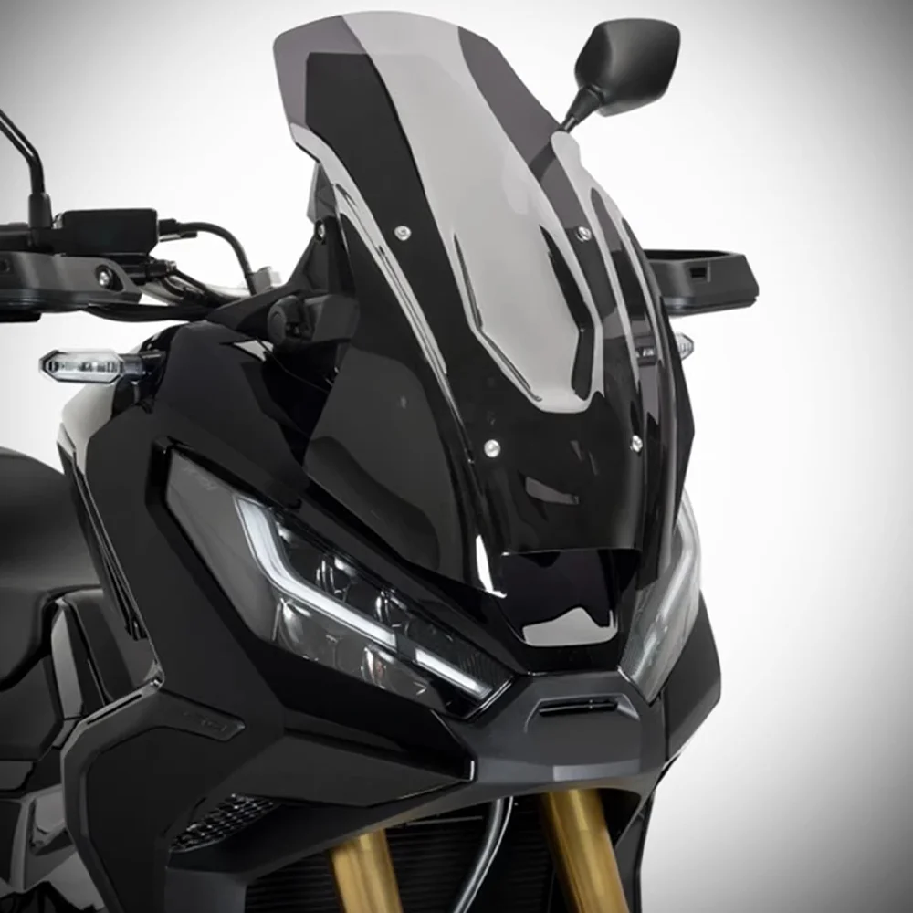 For Honda X-ADV 750 2021-2025 Tall Windshield Heightened Windscreen Parabrisas Parabrezza Moto Accesorios Deflector Parts