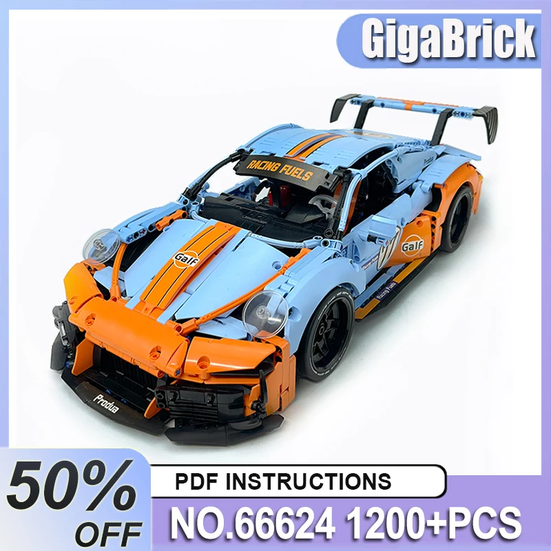 

MOC 66624, детали 1:8, супер спортивный автомобиль, набор моделей, совместимый 42056, строительные блоки, кирпичи, развивающая игрушка для детей, Рождественский подарок