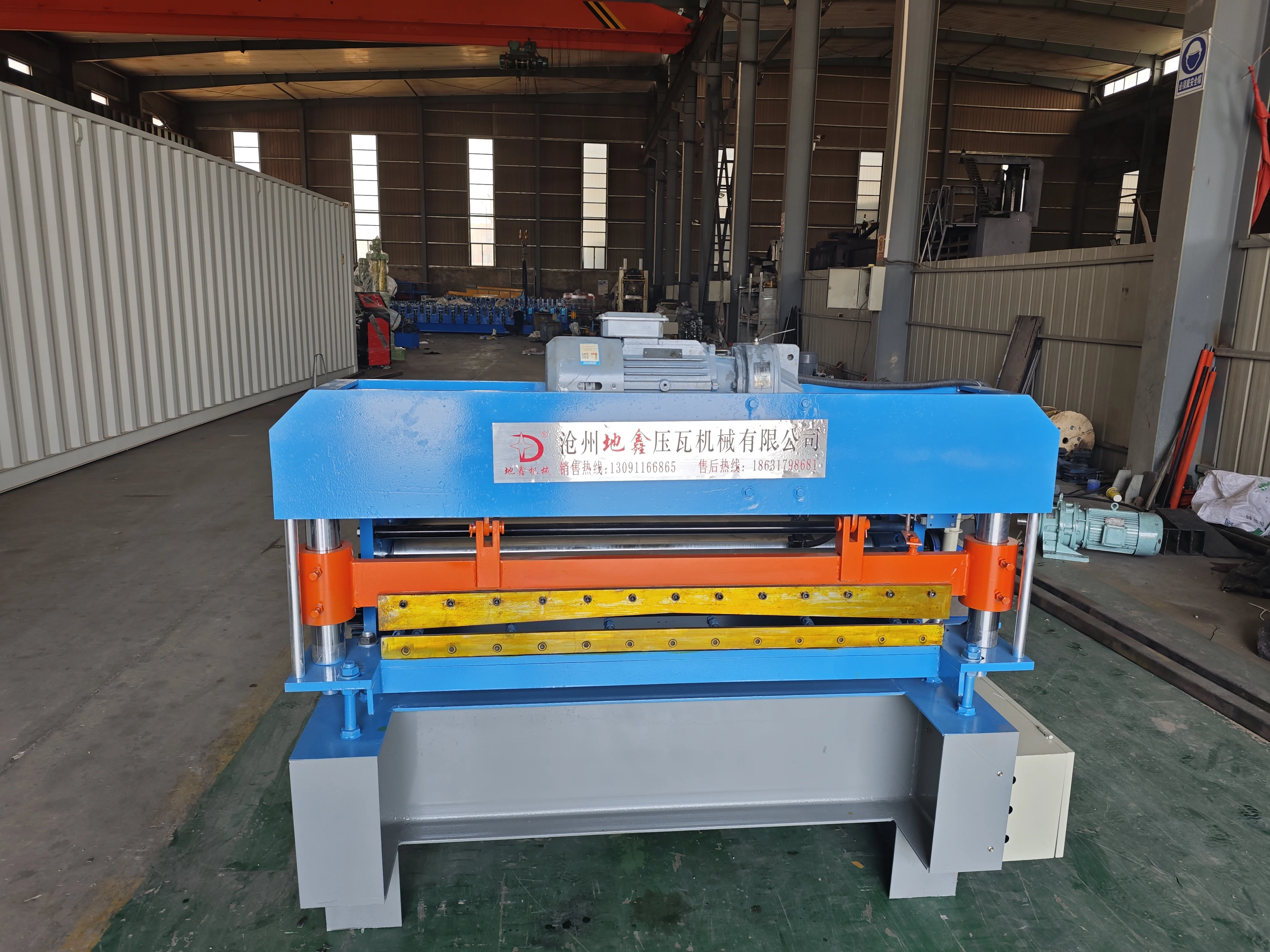 Steel Plate Cutting Roll Forming Machine Cutting to Length Steel Slitting Line