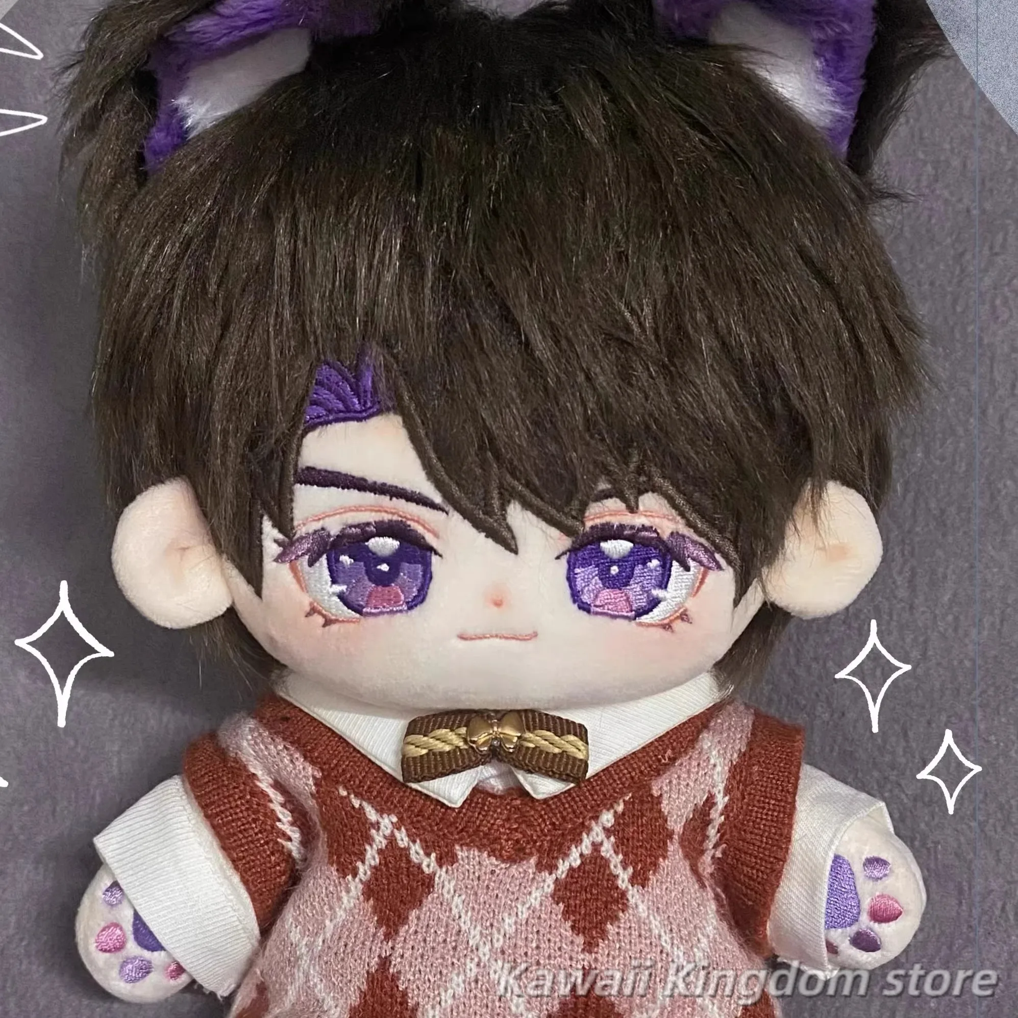 20 см аниме-игра Love and Deepspace Caleb, платье для косплея, плюшевое хлопковое тело, плюшевые фигурки, идол, подарок талисмана на день рождения