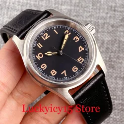 200M Waterproof Tandorio Small 36mm Polit Watch Lume Dial Automatic Japan NH35A PT5000 Men Watch Sapphire Glass Screwdown Crown