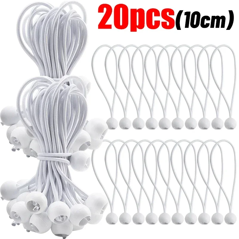 Outdoor Elastische Bal Touw Bungee Koorden Draagbare Tent Bevestiging Dekzeil Luifel Luifel Zware Tarp Vastbinden Tent Accessoires
