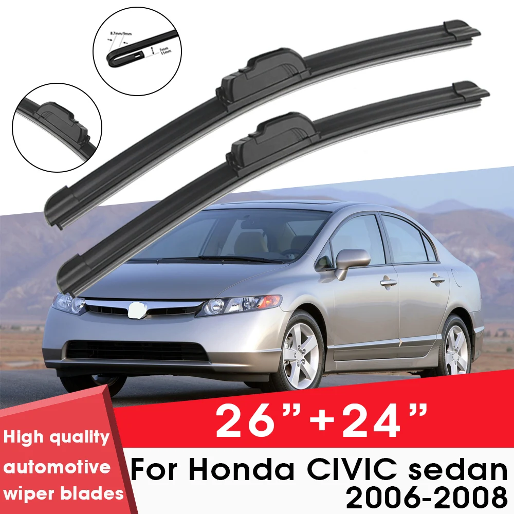 Car Wiper Blade Blades For Honda CIVIC sedan 2006-2008 26\