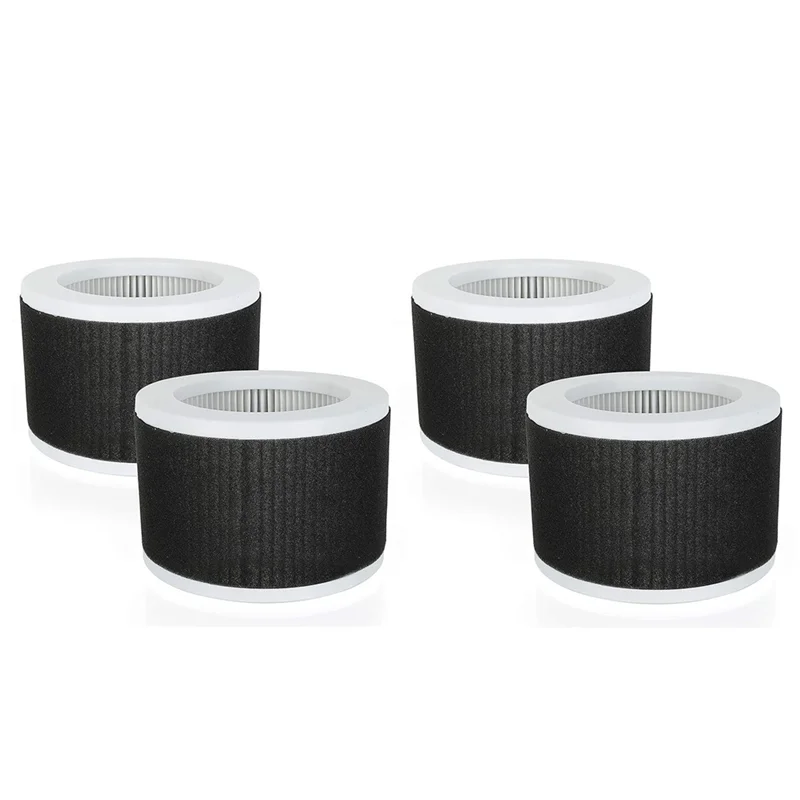 4PCS Air Purifier HEPA Filter Replacement for KOIOS MOOKA EPI810 HEPA