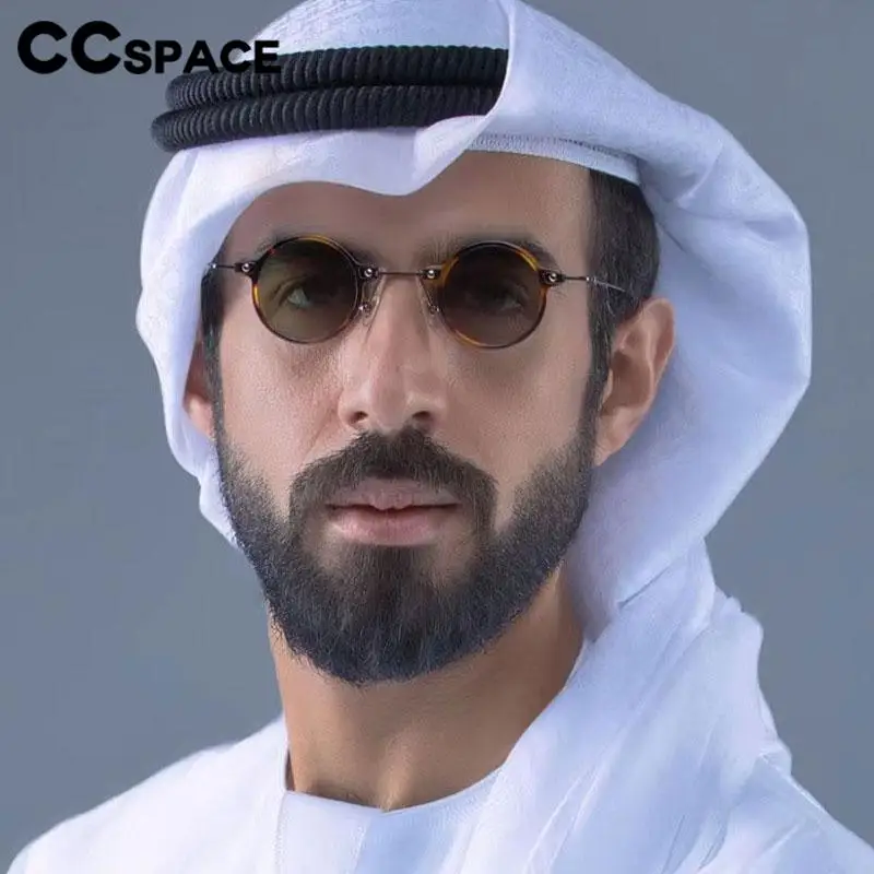 56904 New Small Size Punk Sunglasses Men Fashion Y2K Sunshade Mirror Women Vintage Round Protection Glasses Driver Eyewear Uv400