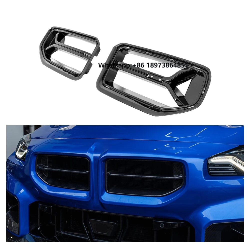 

Auto Parts Manufactory CSL Style Dry Carbon Fiber Car Front Bumper Trim Front Grille for M2 G87 2023-2024