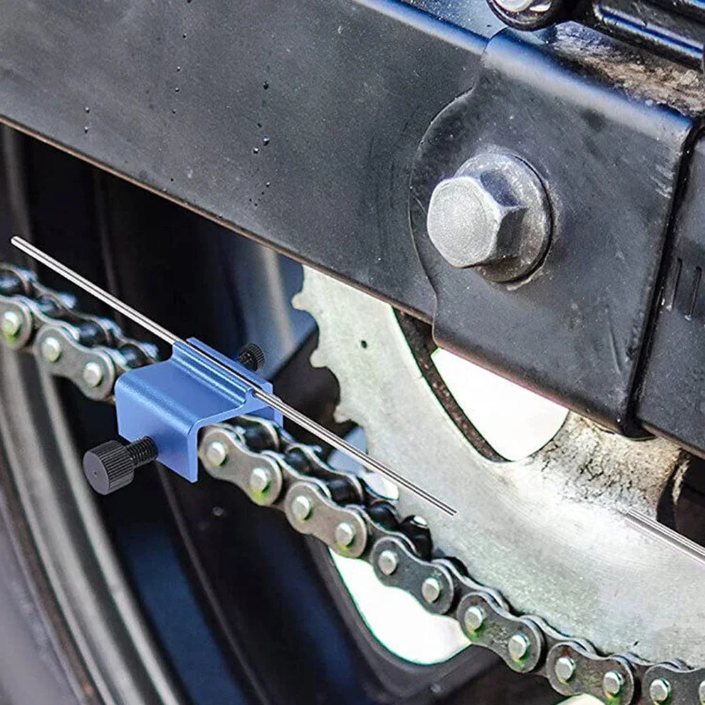 High Quality Motorcycle Accessories Motorcycle Chain Alignment Tool Chain Sprocket Fit For Most Motorcycle Models