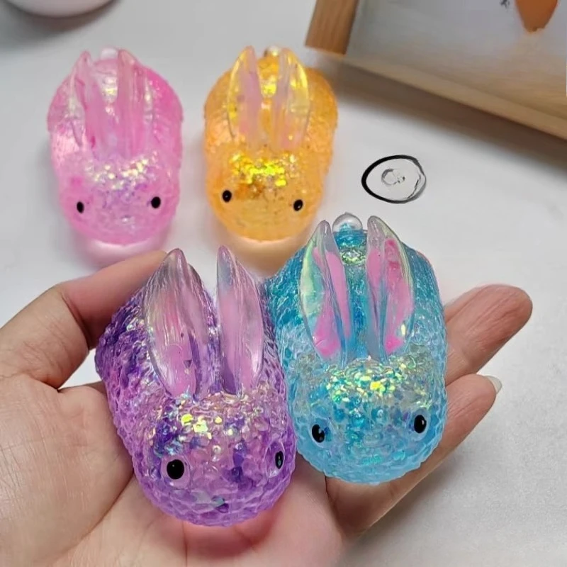 

Maltose Rabbit Squishy Toy, Slow-Rebound Non-Oily Snag-Free Compact Portable Scentless Quick-Rinse Tear-Resistant Stretchable Calming Textured Sensory Play