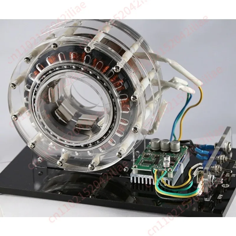 Shaftless Push Motor Model High Power Brushless Internal Rotor Motor Model Teaching Demonstration
