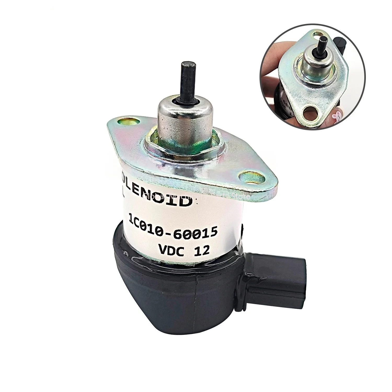 

1C010-60015 12V Engine Shutdown Solenoid Switch Suitable for XCMG 75D, 305, 307E, and Kubota Engines