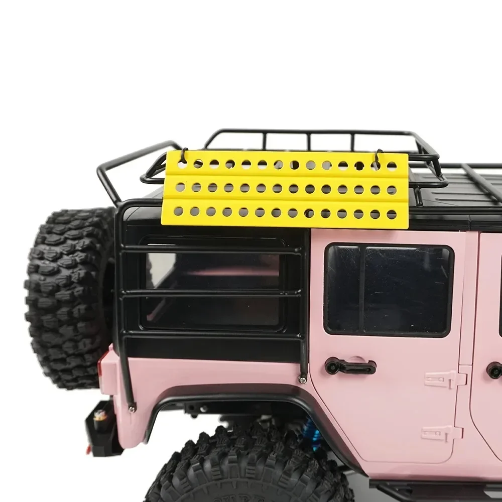 1 par de placa de recuperação de escada de areia de metal 38x120mm para 1/10 RC Crawler Axial SCX10 TRX4 Tamiya CC01