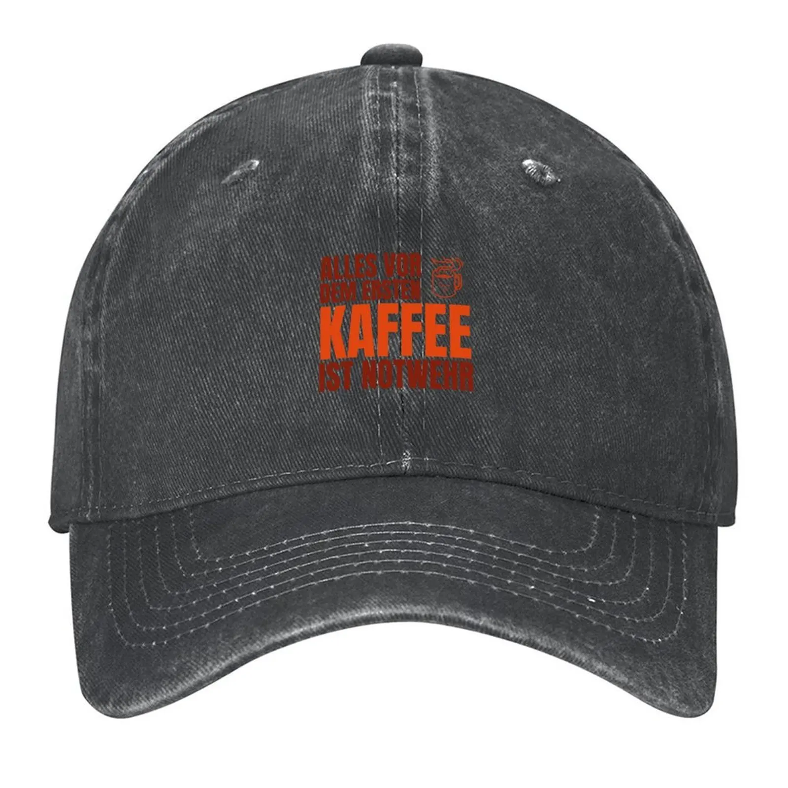

Alles vor dem ersten Kaffee ist Notwehr Baseball Cap Big Size Hat summer hat fashionable Vintage Women's Hats Men's