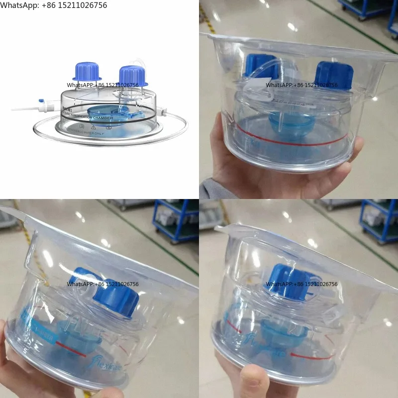 Medical Humidifier Water Spo2 Heat Moisture Autofeed Chamber Humidifier Hfnc Consumibles Plastic Ce