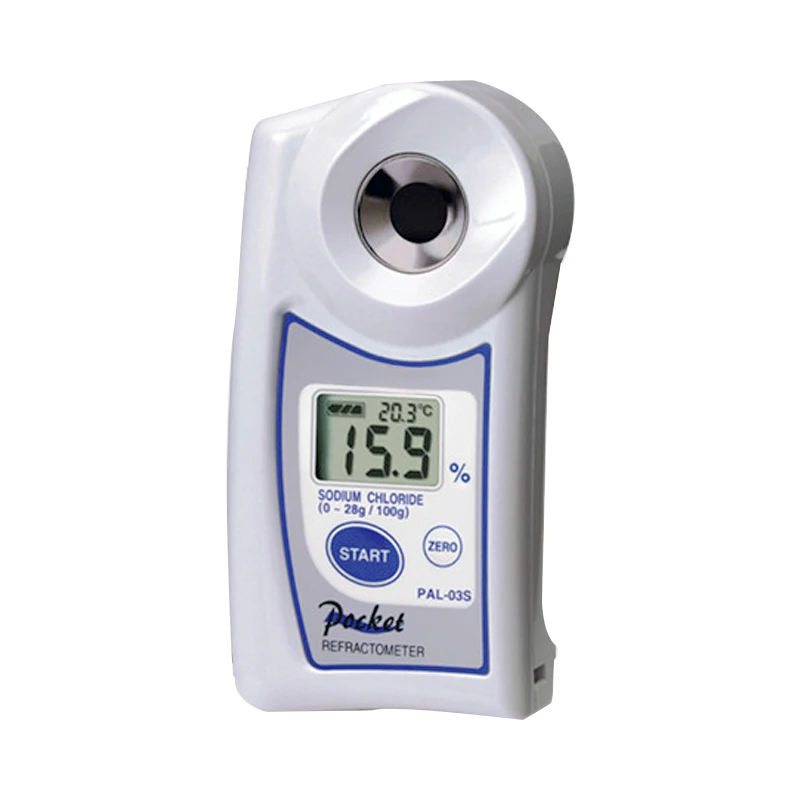 PAL-03S sodium chloride digital salinity meter detector snow melting agent refractometer concentration meter