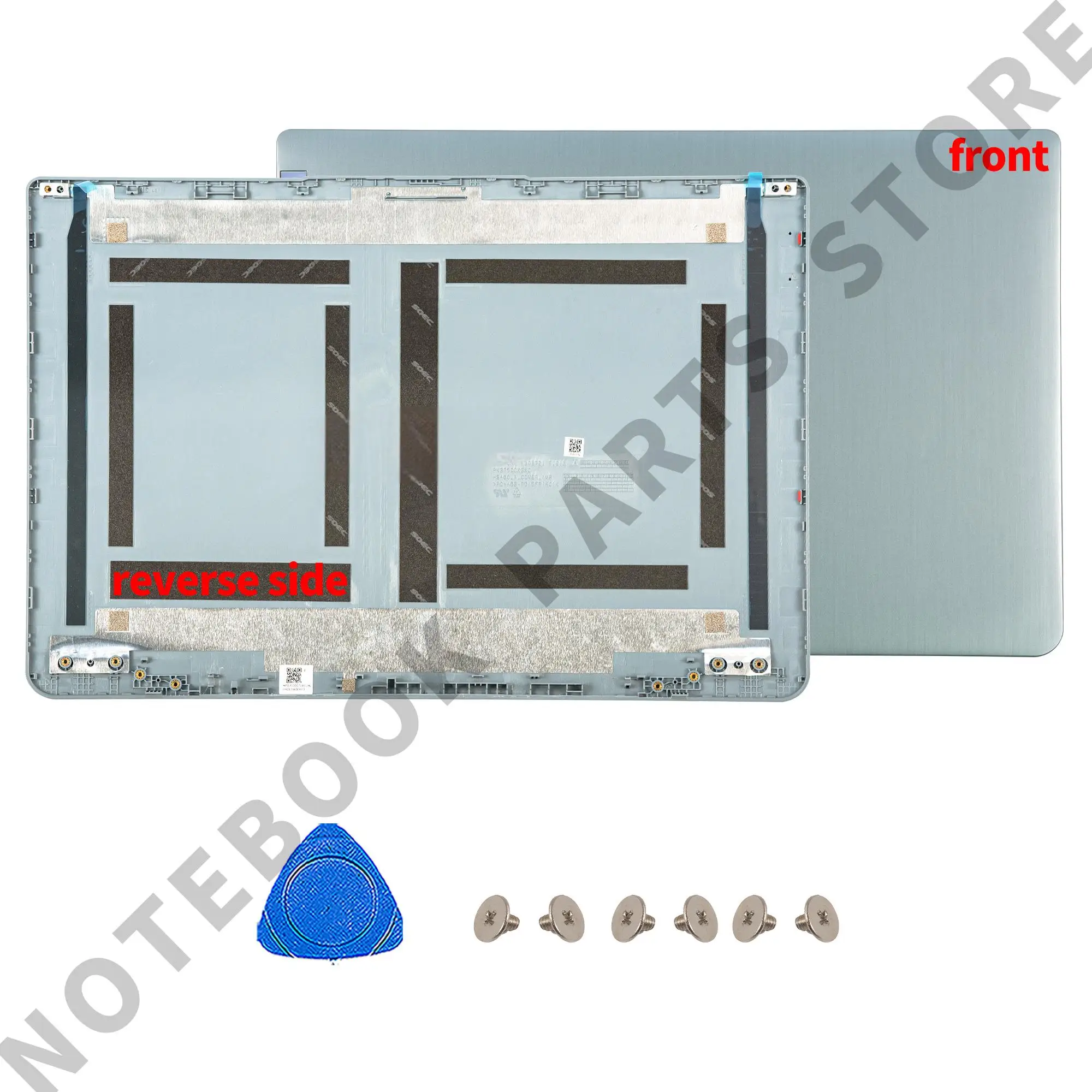 New PC Part For Ideapad 14s 3-14ITL6 14ALC6 2021 LCD Back Cover AP2JC000100 Bezel Hinges Housing Case Replace Blue