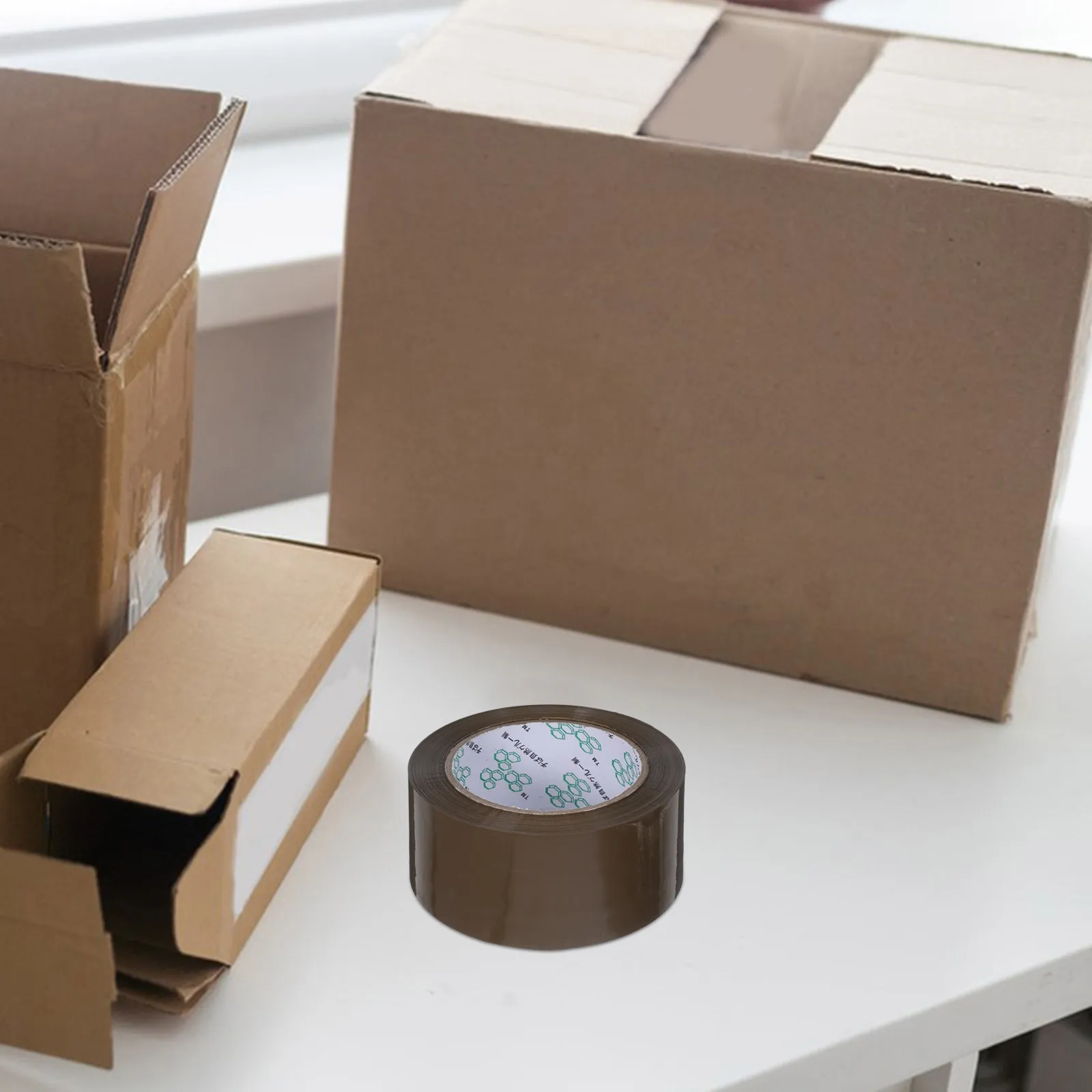 

5 Rolls 2 Inch x 394 Yard Heavy Duty Brown Packaging Tape for Shipping Sealing Packing Tapes