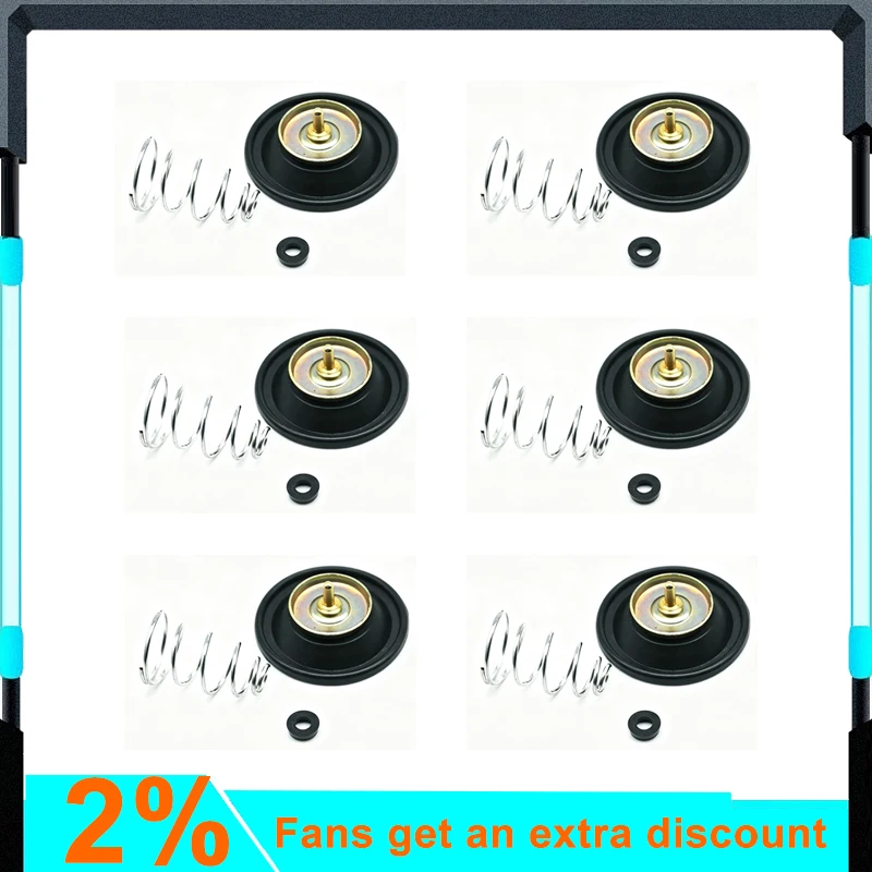 For Fits Honda XR350R XL500R XR600R Air Cut Valve Diaphragm Kit Carburetor Air Cut Diaphragm With Spring & Seal Washer