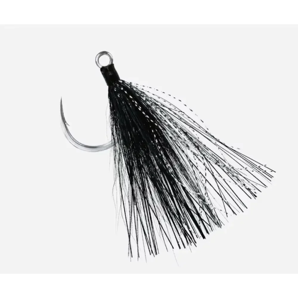 BKK Lone Diablo Bucktail Teaser señuelo para jigging en agua salada - imagen 4