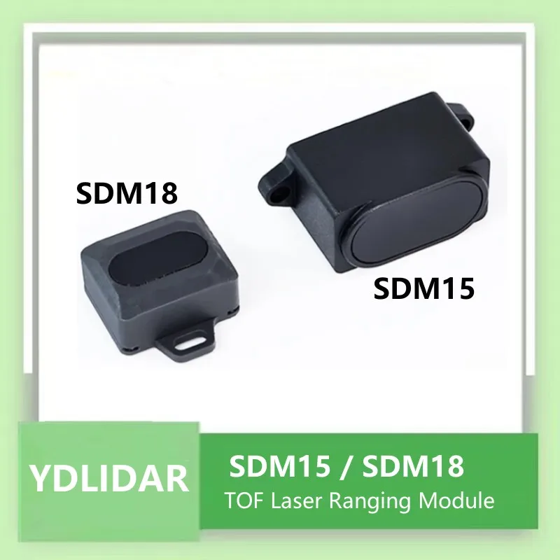 

YDLIDAR SDM15/SDM18 высокоточный лазерный дальномер TOF диапазон Антибликовая поддержка ROS ROS2 Raspberry Pi Jetson Robotic