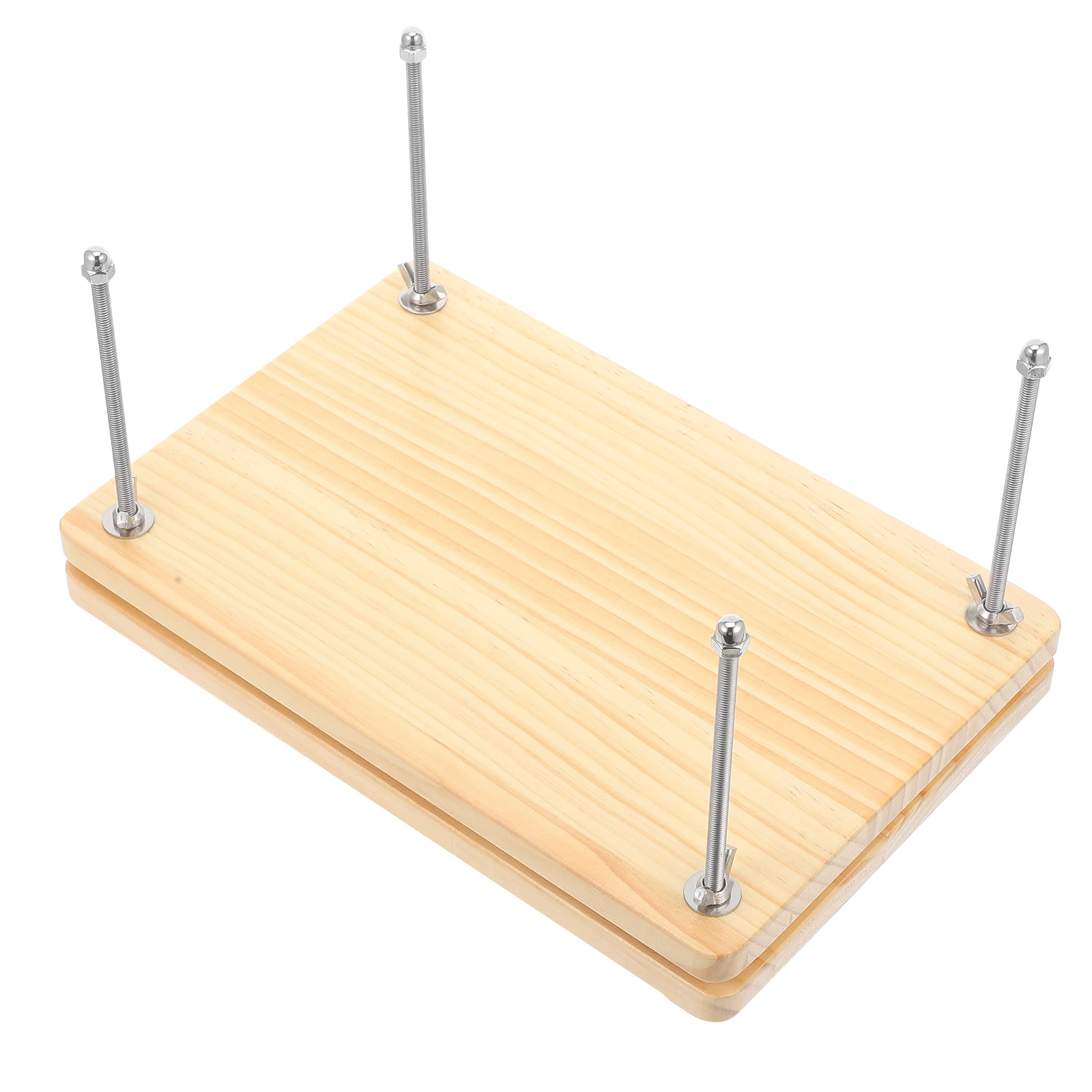 Boekpers Bindbenodigdheden Bamboe Hout Boekbindbord Bindmiddel Maker Tools Suite Kit Embosser