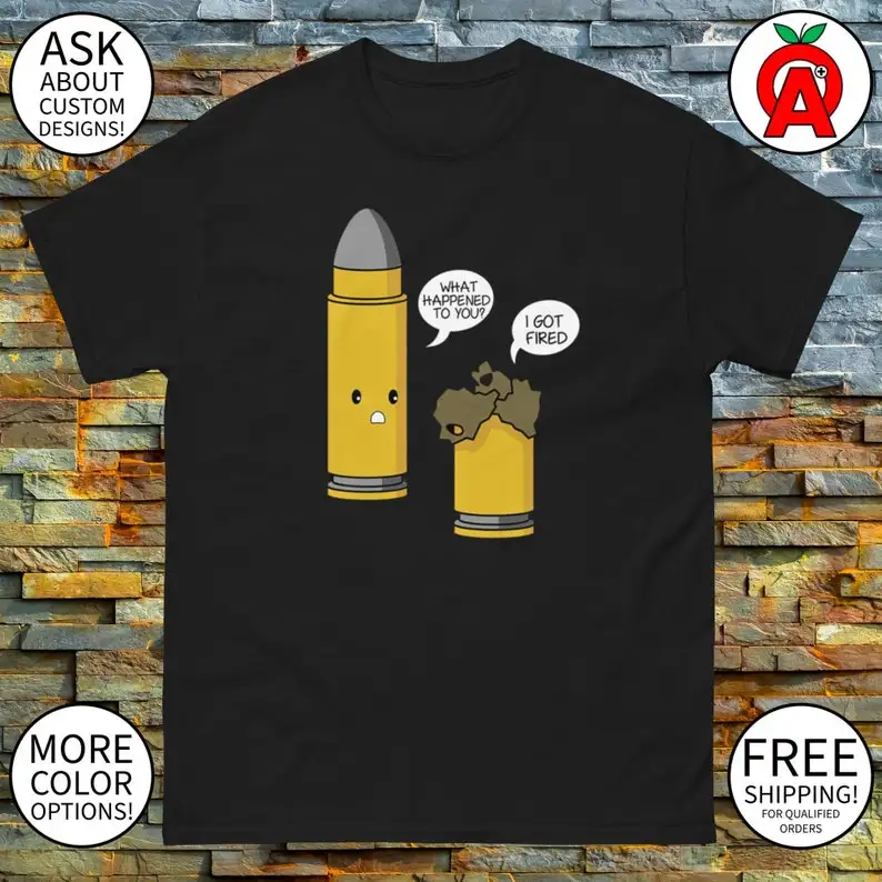 

Fired Bullet Unisex Shirt - Intriguing and Edgy Design