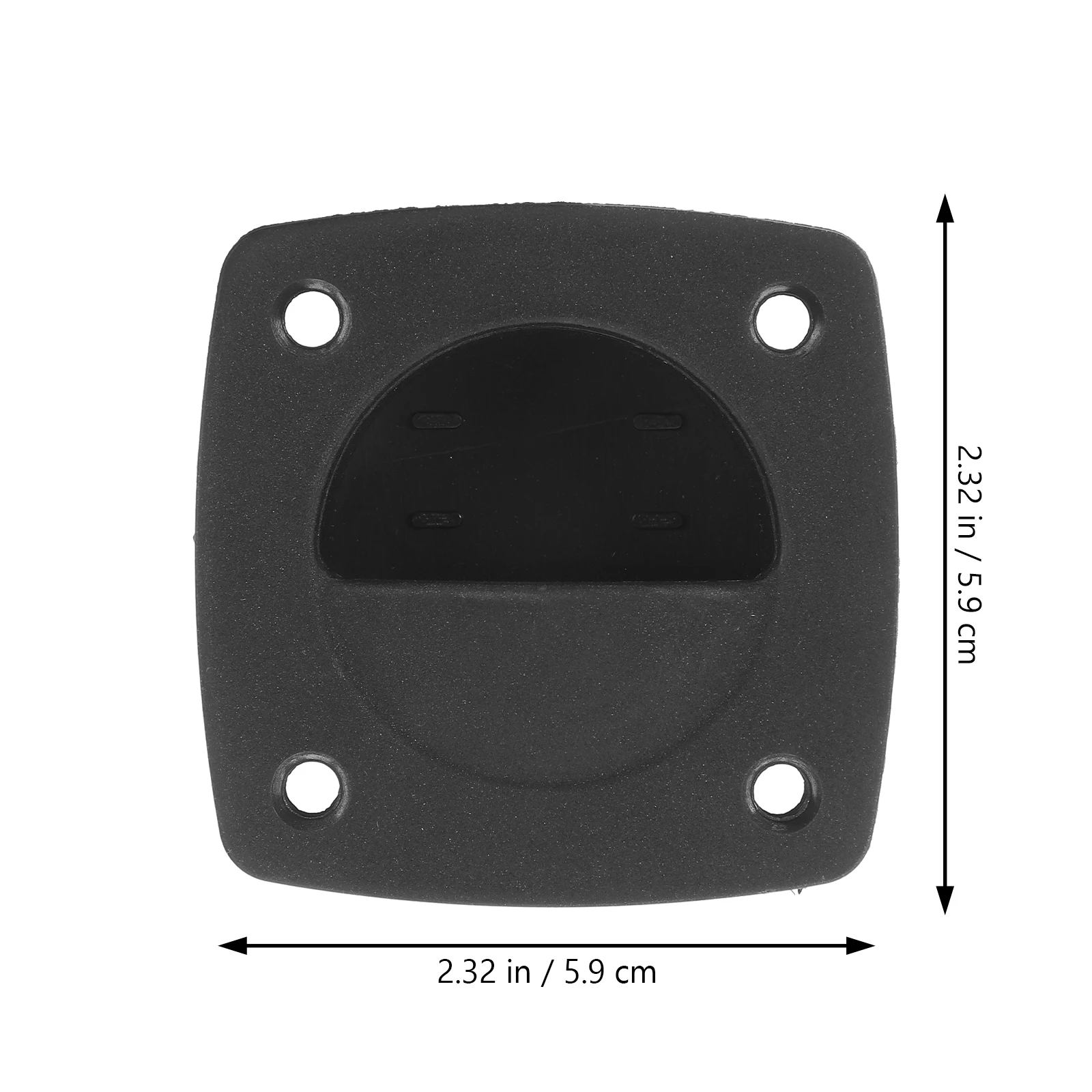 2pcs Boat Hatch Latch Plastic Boat Hatch Handle Pull Handle Square Flush Recessed Hatch Pulls Buckle Boat Hatch Handle