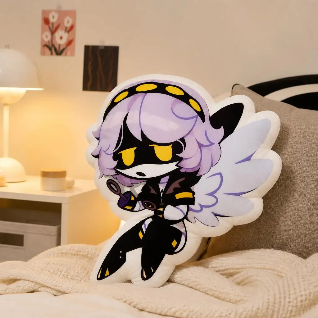 Murder Drones V Disassembly Drone Robot Anime Plush Pillow Cushion Irregular Stuffed Throw Pillow Home Decor Gift Sofa Bed