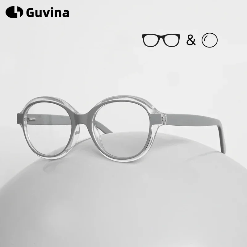 

Guvina очки для чтения очки для близорукости женские синие легкие очки мужские оптические линзы с рецептом