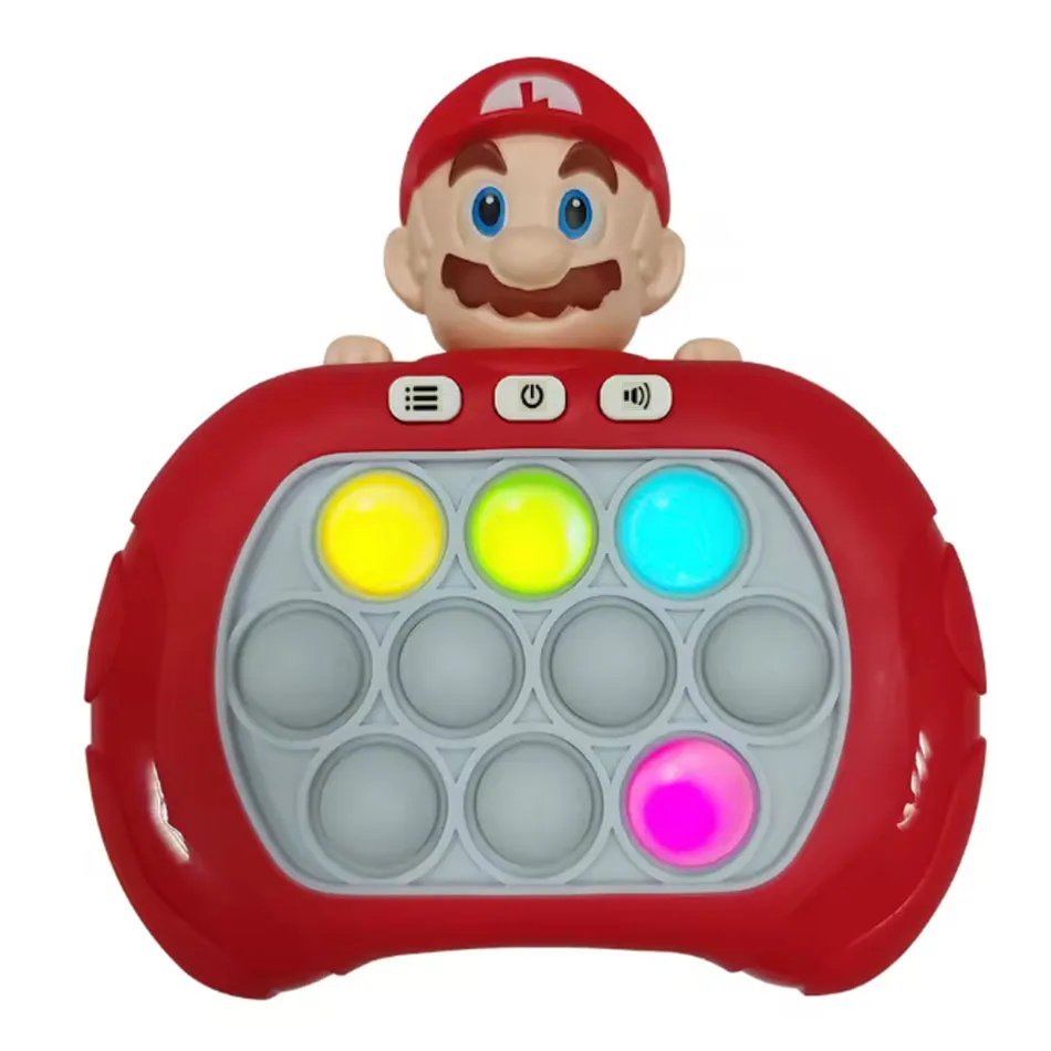 2025年新作 クロミ クイックプッシュゲーム ポップアップ フィジェットバブル 電子ポップイット プロゲーム ライト アンチストレスおもちゃ 大人向けおもちゃ ギフト 2025