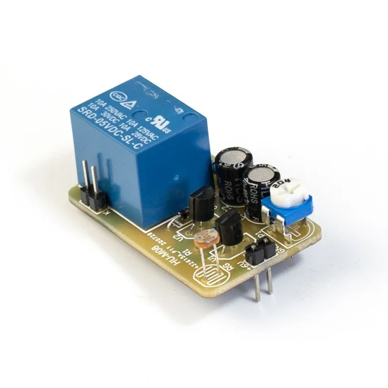 

Light-controlled switch fabrication kit, light-controlled automatic control switch module, electronic fabrication