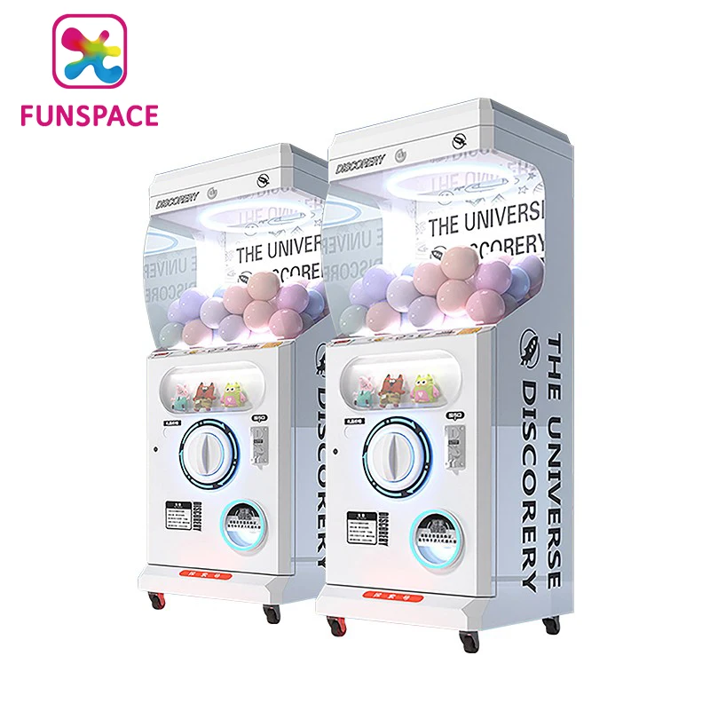 

Shopping Mall Game Room Amusement Egg Twisting Capsule Toy Vending Doll Arcade Coin Operated Games Gachapon Machine
