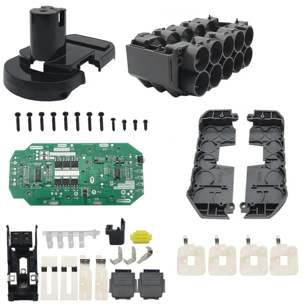 For 18V Battery Box Kit with Built-in Protection Circuit Board Compatible with ONE+ P103 P108B Battery Platforms