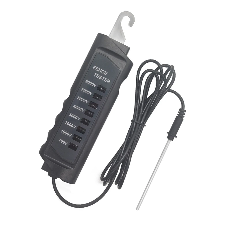 M11K-FT-891 Electric Fence Tester 700-8000V Electronic Fence Pulse Voltage Detector Ultimate Safety For Horse Dairy Wildlife