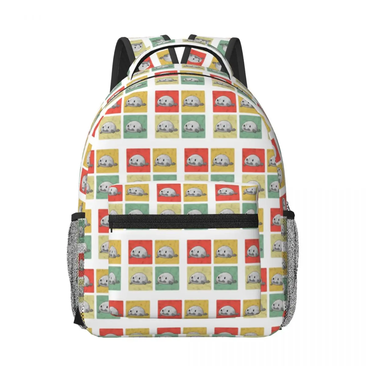 

Blobfish Vintage Meme Ugly Woman Backpacks Boys Girls Bookbag Children School Bags Portability Travel Rucksack Shoulder Bag