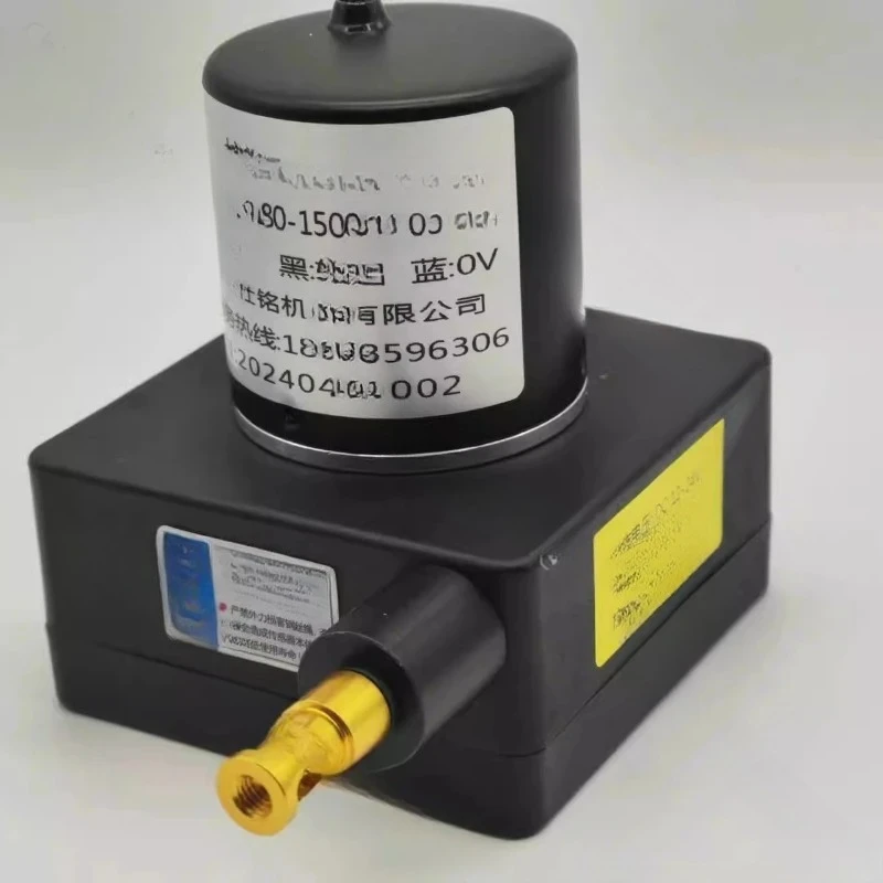 Pull rope displacement sensor opening cylinder coding distance potentiometer encoder