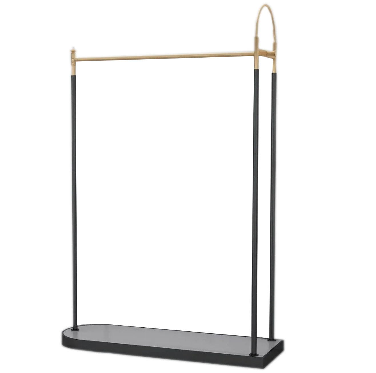 Custom Metal Coat Clothes Rack Display Stand for Women's Clothing for Shop Retail Use