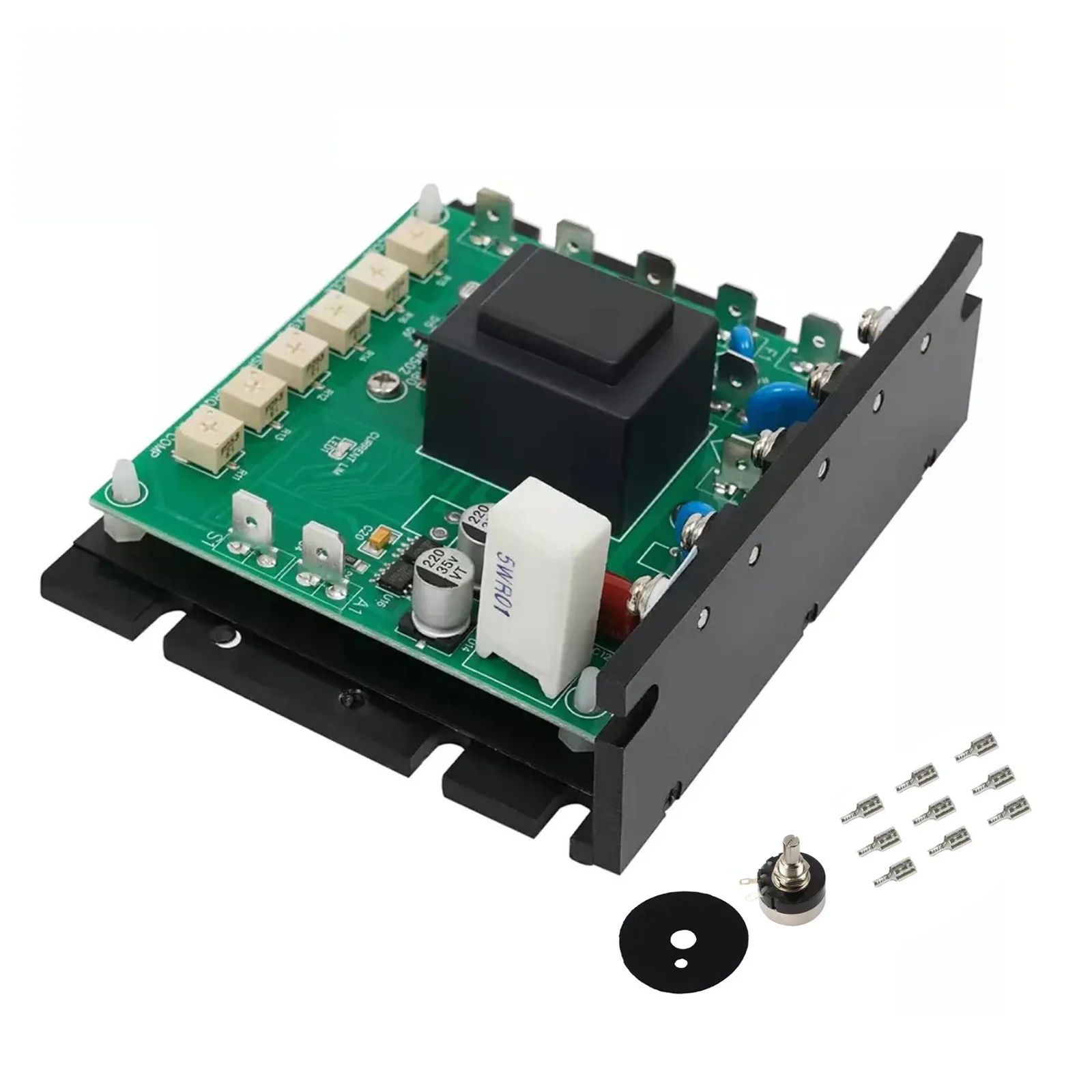 Контроллер скорости двигателя постоянного тока MM23001C SCR 115/230В 10А, замена Minarik 11-2269, регулируемый привод 0-90/180В для двигателей постоянного тока.