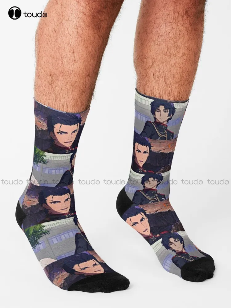 Guren Ichinose - Owari No Seraph Socks Sport Socks For Men Personalized Custom Unisex Adult Teen Youth Socks 360° Digital Print