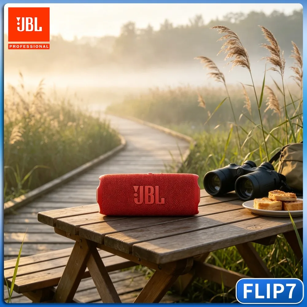 Bank Butte Full Bass JBL FLIP7 Wireless Speaker RGB IP67 Waterproof Handsfree Stereo TF Card USB Valley Music Box