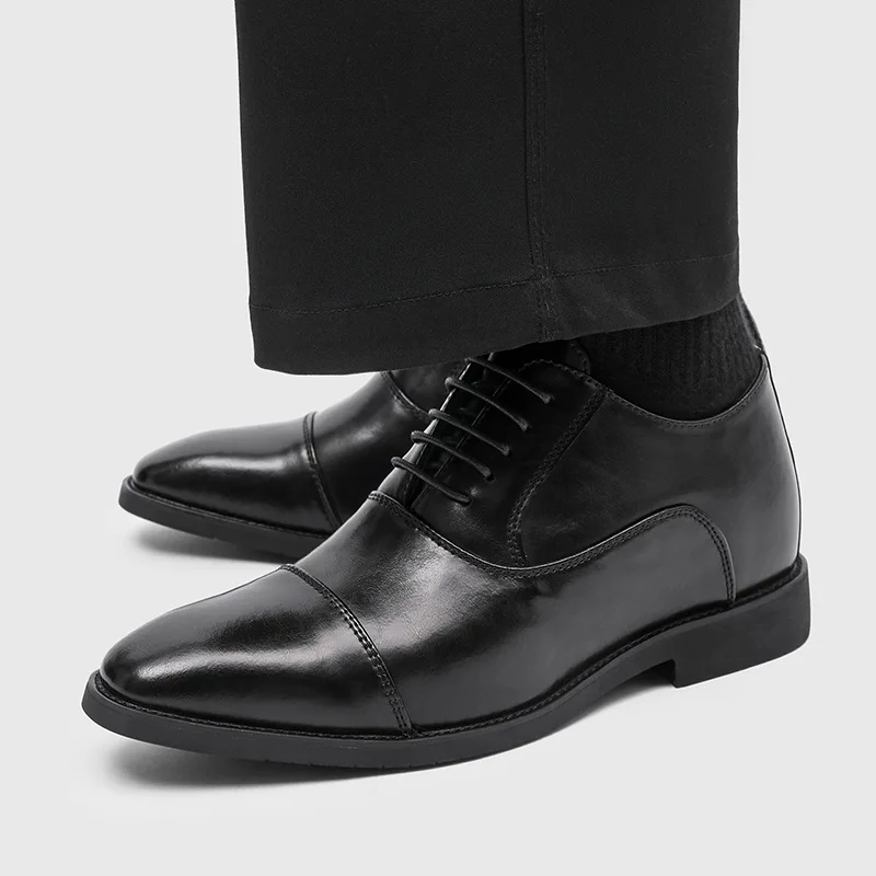 

Профессиональные модельные туфли, мужские кожаные туфли-оксфорды, брендовые кроссовки, дышащие мужские роскошные костюмные туфли, повседневная деловая официальная обувь