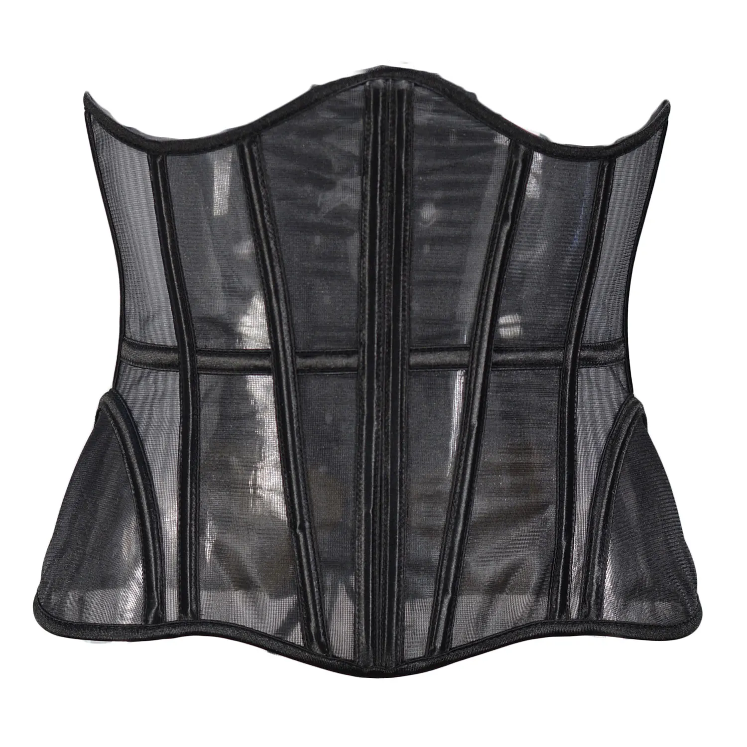 Women Waist Cincher Corset Waist Slimming Underbust Fajas Steampunk Accessories Femme Black Corset