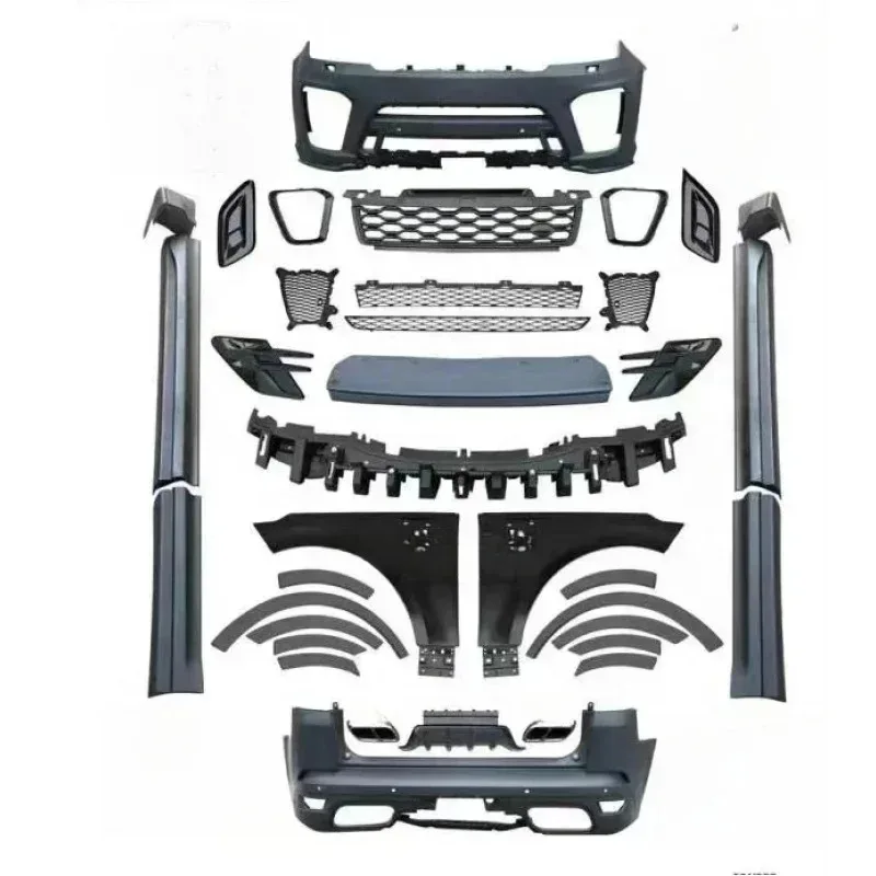 

Vehicle Facelift Modified Parts Full Body Assembly Exhaust Diffuser Bumper Suit 14-22